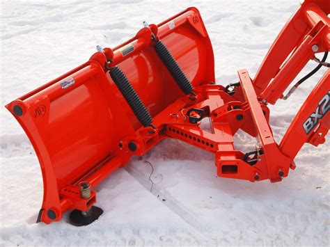 snow plow for quick attach